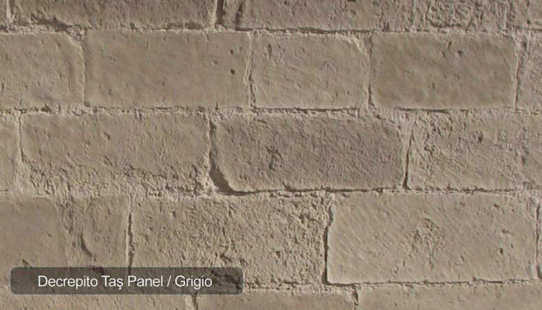 Grigio Decrepito Taş Panel